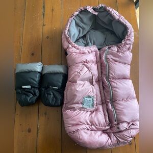 7AM Enfant Blanket Stroller and Muff Stroller Gloves